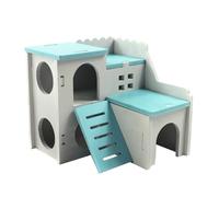 TIANQUXNGI Niche en bois pour hamster, rat, souris, niche pour hamster, jouet en bois, décoration pour chinchilla