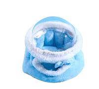 TIANQUXNGI Nichoir à oiseaux chaud pour l'hiver - Hamac suspendu en peluche - Lit de repos pour oiseaux