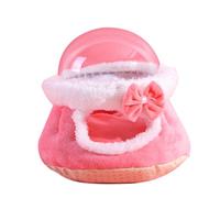 TIANQUXNGI Nichoir à oiseaux chaud pour l'hiver - Hamac suspendu en peluche - Lit de repos pour oiseaux