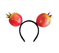 TIANQUXNGI Serre-tête amusant et unique en résine avec des motifs réalistes de fruits et légumes pour les anniversaires et les festivals