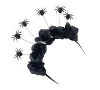 TIANQUXNGI Serre-tête chauve-souris tendance avec effet pour femme Costume unisexe Accessoire de fête d'Halloween