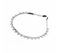 TIANQUXNGI Serre-tête élégant en alliage avec rivets pour femmes, pour festivals de musique et photographie de rue