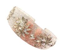 TIANQUXNGI Serre-tête large orné de bijoux pour fête, karaoké, punk, accessoire photo, fête, boîte de nuit