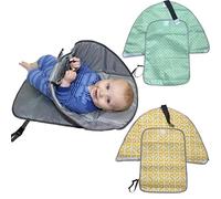 Tianranrt Tables à langer, 3 en 1 Voyage extérieur Maison étanche mains propres Matelas à langer portable Diaper Clutch à langer pliable Diaper Sac de rangement Tote Coque Tapis