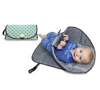 Tianranrt Tables à langer, 3 en 1 Voyage extérieur Maison étanche mains propres Matelas à langer portable Diaper Clutch à langer pliable Diaper Sac de rangement Tote Coque Tapis
