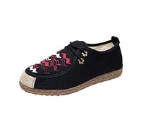 Tianrui Crown , Espadrilles pour homme Noir Noir - Noir - Noir , 41.5