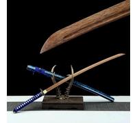 TIANTAO Katana en Palissandre de 105 cm avec Fourreau,Katana en Bois pour entraînement de Kendo,décoration intérieure,Jeux de rôle,Collection