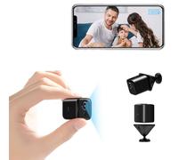 Tiantianle Camera Espion,WiFi 1080P HD Mini Camera Espion sans Fil,Caméra de Surveillance sans Fil Interieur,Camera Espion a Distance Discrete, Mini Cachée Détection Mouvement Vision Nocturne