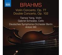 Tianwa Yang – Concerto pour violon Op 77 / Double Concerto Op 102 – CD – NAXOS