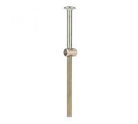 tianwandong 10 pièces M6 120mm boulon de meubles en acier au carbone connecteur de Joint en bois douille hexagonale jeu de vis plates avec écrous de baril attache for le travail du bois