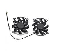 tianwandong 2pcs / lot igame GTX 1060 1070 Ventilateur de refroidisseur 4pin Remplacer compatible avec Coloré IGAME S GeForce GTX1060 GTX1070 I Ventilateur de carte vidéo U