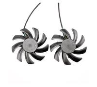 tianwandong 2pcs / set FDC10H12S9-C R9-270/290 / 390X VGA GPU Ventilateur graphique de refroidisseur compatible avec XFX R9 285/280/290 / 290X / 280X RX 480/470 Refroidissement de la carte vidéo
