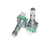 tianwandong 5 pièces EC11 20 positions, encodeur rotatif 360°, bouton-poussoir, poignée broches, tige longue de mm