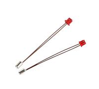 tianwandong Capteur de température à thermistance 100K XH1.25, terminal for imprimante 3D, pièces de rechange, cartouche chauffante 24V 40W/50W XH2.54 for Ender-3 S1 Hotend(Thermistor,3pcs)