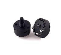 tianwandong Interrupteur rotatif multi-positions en plastique, 1 pièce, for presse-agrumes, mixeur, four, demi-axe, 14 mm(5 pins 4 Posiitons)