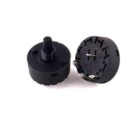 tianwandong Interrupteur rotatif multi-positions en plastique, 1 pièce, for presse-agrumes, mixeur, four, demi-axe, 14 mm(4 pins 3 Posiitons)