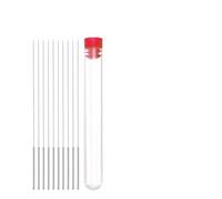 tianwandong Lot de 10 aiguilles de nettoyage de buse, en acier inoxydable, for buses MK8 V6, trous traversants de 0,2 à 0,5 mm, pièces d'imprimante 3D(0.5mm)