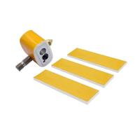 tianwandong Lot de 10 buses en coton isolant thermique 70 x 20 mm, bloc chauffant en coton de 3 mm d'épaisseur for extrudeuse MK8, pièces d'imprimante 3D