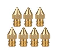tianwandong Lot de 10 buses en laiton MK8 for imprimante 3D, 0,2/0,3/0,4/0,5 mm, for tête d'impression extrudeuse, for filament 1,75 mm, CR10 CR10S(0.2mm)