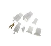 tianwandong Lot de 10 connecteurs électriques automobiles 2,8 mm (2/3/4/6/9 broches) mâles et femelles for câbles, compatibles avec motos, vélos voitures(2.8mm-6P 10PCS)