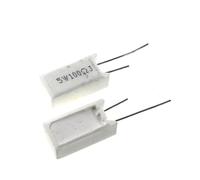 tianwandong Lot de 10 résistances céramiques verticales cimentées 5 W, 1 Ω à 100 kΩ (5%), avec correction%(12R 10PCS)