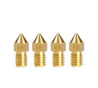 tianwandong Lot de 5/10 buses en laiton M6 0,4/0,6/0,8/1,0 mm for imprimante 3D à filament 1,75 mm IR3-M IR3-MF IR3-MT(10pcs,0.8mm)