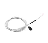 tianwandong Lot de 5 capteurs de thermistance NTC 3950 100kOhm for imprimante 3D, avec câble de 1m, for RepRap, réparation de pièces de température(With DuPont terminal)