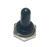 tianwandong Lot de 5 capuchons en caoutchouc noirs for interrupteur à bascule M6 x 0,75 mm, étanches, for outils et accessoires domestiques, 6