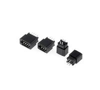 tianwandong Lot de 5 connecteurs à fente for carte bord, pas 2,54 mm, traversants, 8/10/12/16/18/20/28/30/36/40/50/60/72/80/98 broches(Beige)