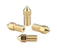 tianwandong Lot de 5 ou 10 buses IR3 for imprimante 3D, buse d'extrusion en laiton de 0,4 mm, buse M6 for filament PLA de 1,75 mm(10pcs)