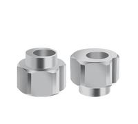 tianwandong Lot de 5 ou 10 pièces d'imprimante 3D, entretoise excentrique, roue en V, colonne excentrique, écrou de vis d'isolation, rainure en V, alésage en acier inoxydable 5 mm(Type B,10pcs)
