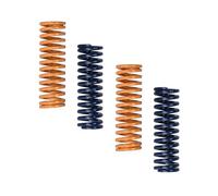 tianwandong Pièces d'imprimante 3D, plateau chauffant à ressort 8 x 25 mm, plaque chauffante CR10, accessoires de réglage Reprap importés for CR-10 CR-10S MK2B MK2A(JAUNE,5PCS)