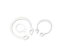 tianwandong Rondelle de butée d'ouverture d'arbre en acier de retenue élastique DIN471 M95-M150 mm, anneau de retenue surdimensionné de type C, 2 pièces/lot(M120 (2PCS))