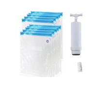 tianwandong Sac sous Vide for Filament ABS 3D PLA, Sac de Rangement, séchoir, Garder au Sec, éviter l'humidité for Les pièces d'imprimante 3D(10 Bag with 1 Pump)