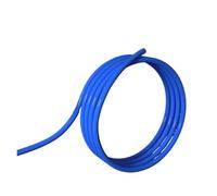 tianwandong Tube PTFE Bowden 1 m/2 m, 1,75 mm, diamètre intérieur 2 mm, diamètre extérieur 4 mm, filament bleu, blanc et rouge for imprimante 3D Ender 3(Blu,2 Meter)