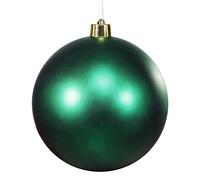 TianWlio Boule de Noël 8 Pouces incassable Grande de Noël en Bonbon décoration de décoration de Vacances de Noël pour créer Une atmosphère de Vacances Amusante Suspension Industrielle (Green)