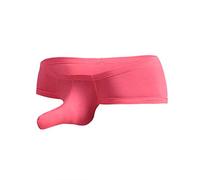 TianWlio Boxer pour Homme Calecon Boxer Homme DrôLes sous-vêtement Sexy Trunks Shorts Grande Taille sous-VêTements Essentiels sous-VêTements Respirants Et éLastiques (Pink, S)
