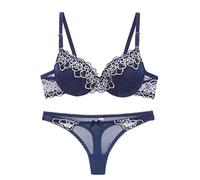 TianWlio Ensemble de Lingerie pour Femmes Chic Et éLéGant tricoté String Séducteur Ensemble Intimes Pyjama String Sensuelle Chic Dentelle Culottes Décolleté en V Dos Ouverte