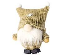 TianWlio Gnomes De Noël Noël Décoration Figurine Ornement Pendentif Decoration Sapin Gnomes Noel Decoration Suspension Noel Gnomes Kit pour Décorations de Noël (Khaki, One Size)