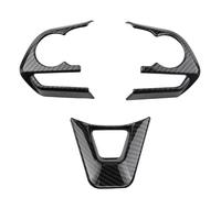 Tianwu03 Autocollant de Garniture de Panneau de Bouton de Volant de Voiture for Toyota RAV4 RAV 4 Corolla Avalon 2019 2020 2021(369 Clock Black)