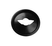 Tianwu03 Autocollant décoratif for Volant de Voiture, Compatible avec Mini One Cooper S JCW F54 F55 F56 F57 F60 Countryman(Black)