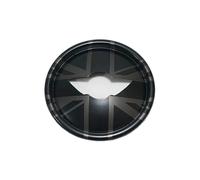 Tianwu03 Autocollant décoratif for Volant de Voiture, Compatible avec Mini One Cooper S JCW F54 F55 F56 F57 F60 Countryman(The Black Flag)