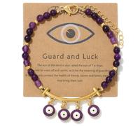 TIANXIAOQWE Bracelet avec pendentif en pierre de 4 mm - En acier inoxydable - Pour femme - Tube coudé - Simple - Décoration faite à la, Pierre Bois, Cristal