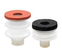 Tianxing Manipulateur à grosse tête ventouse à vide buse éponge monocouche pneumatique industrielle double couche sans couture SP/DP/MP(DP-08 sponge)