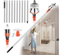 TianXiuShan Changeur d'ampoule de plafond haut avec poteau, outil de retrait d'ampoule pour la maison (orange)