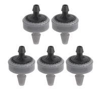 TIANXUAN Lot de 5 goutteurs de pression 4 LPH 4/13 mm - Compensation automatique - Filtre intégré pour système d'arrosage Hozelock - Pièces d'irrigation - Tuyau d'arrosage - Tuyau de jardinage