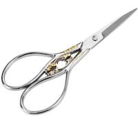 Tianyi-1 Pc Tailor Ciseaux Antique Style En Acier Inoxydable Cisailles Pour Ménage Bricolage À Coudre Accessoires Couture De La Broderie(Silver-1)