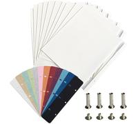 Tianyi-10 Feuille Recharge Pages Blanc Pour Album Photo Adhesif 28 X 27 Cm