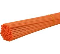Tianyi-100 Pièces Fibre Diffuseur De Remplacement Bâtons Pour Arôme De Parfum (25cm*3mm, Orange)