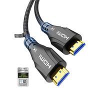 TIANYI-10K 8K Câble HDMI 2m,Certifié Ultra Haute Vitesse Câble HDMI 4K 120Hz 8K 60Hz 48Gbps,Supporte eARC HDCP 2.2 2.3 Compatible avec PS5 Blu-Ray HDTV Projecteur Moniteur